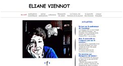 Desktop Screenshot of elianeviennot.fr